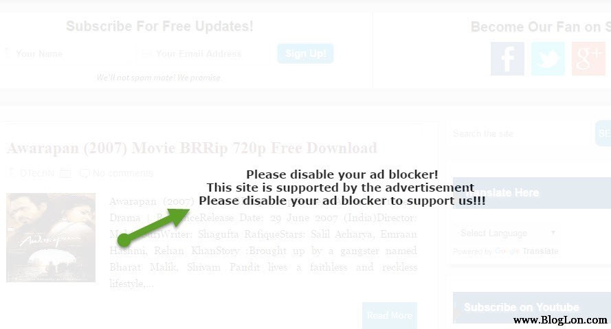 how to disable adblock