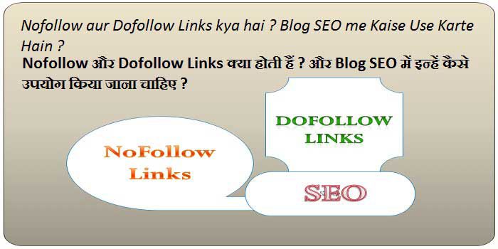 Nofollow aur Dofollow Links kya hai Aur Blog SEO me Kaise Use kare